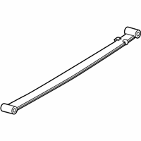 OEM 2005 Chevrolet Express 2500 Leaf Spring - 15225242