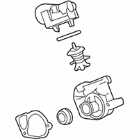 OEM 2013 Cadillac ATS Thermostat Housing - 12706565