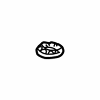 OEM Lexus Stopper, Rear Suspension Member, Rear Upper - 52277-30010
