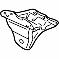 OEM Lexus SC430 Bracket Sub-Assy, Body Rear End Mounting - 51709-24020