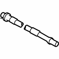 OEM 2010 Lexus IS F Shaft Set, OUTBOARD - 43470-39427