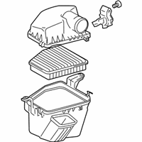 OEM Lexus GS460 Cleaner Assy, Air W/Element - 17700-38191