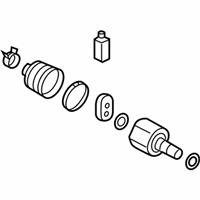 OEM Hyundai Accent Joint Kit-Front Axle Differential Side RH - 49535-1R001