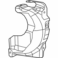 OEM 2019 Jeep Cherokee Shield-TURBOCHARGER - 5048393AB