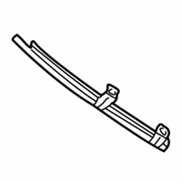 OEM 1999 Acura TL Sash, Right Front Door (Lower) (Front ) - 72230-S0K-A01