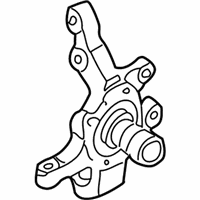 OEM Infiniti QX4 Spindle LH - 40015-1W902