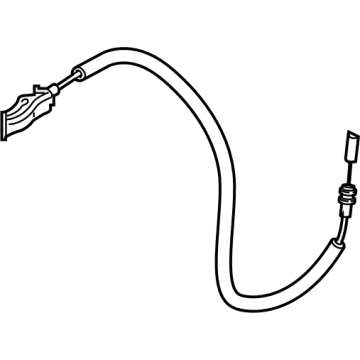 OEM 2022 BMW X6 BOWDEN CABLE DOOR HANDLE FRO - 51-21-7-474-627