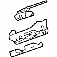 OEM Pontiac Latch Assembly - 20817708