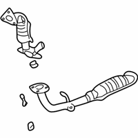 OEM 2005 Honda Insight Converter, Exhuast - 18260-PHM-A00