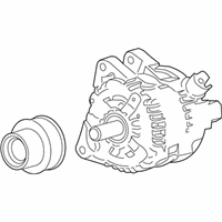 OEM 2015 Ford Fiesta Alternator - D2BZ-10346-A