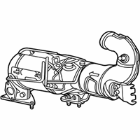 OEM NOX Catalytic Converter Assembly (W/ Fltr) - 12694479