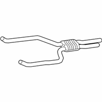 OEM 2022 BMW X5 Front Muffler - 18-30-7-935-482