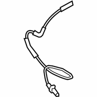 OEM 2014 BMW i8 Rear Abs Wheel Speed Sensor - 34-52-6-855-018