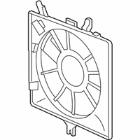 OEM 2009 Honda Fit Shroud, Air Conditioner - 38615-RB1-J51