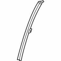 OEM 2012 Acura TSX Sash, Right Rear Door Qt - 72731-TL4-003