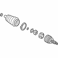 OEM Saturn LS Joint Kit, Front Wheel Drive Shift Cover - 21018880