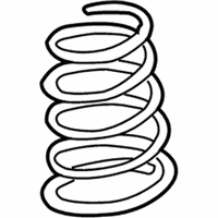 OEM 2004 Toyota Sienna Coil Spring - 48131-AE030