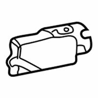 OEM 2002 Kia Optima Rear Door Locking Actuator, Left - 957703C000