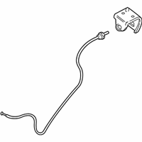 OEM 2003 Chevrolet Venture Handle Asm-Hood Primary Latch Release Cable - 15265993