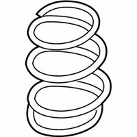 OEM 2014 Nissan Rogue Select Spring-Rear Suspension - 55020-1VX0A