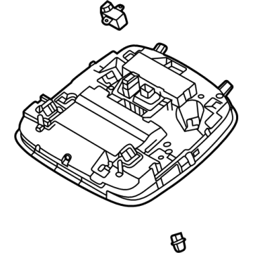 OEM 2021 Hyundai Sonata Lamp Assembly-Overhead Console - 92810-L0100-YTH