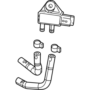 OEM Ram Sensor-Differential Pressure - 68490061AA