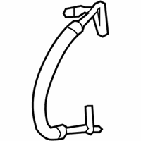 OEM 2011 Chevrolet Silverado 1500 Pressure Hose - 25858604