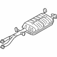 OEM Kia Borrego Tail Pipe W/Muffler - 287002J200