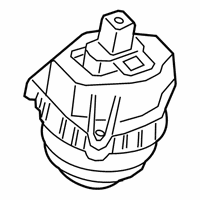 OEM 2020 BMW Z4 ENGINE MOUNT, RIGHT - 22-11-6-860-490