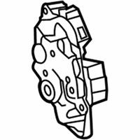 OEM 2020 Lexus RC F Air Conditioner Radiator Damper Servo Sub Assembly, No.4 - 87106-30550