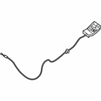 OEM 2013 Nissan NV3500 Cable Hood Lock - 65620-1PA0A