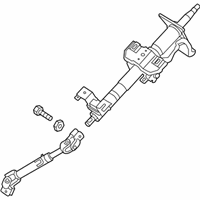 OEM Kia Spectra5 Column & Shaft Assembly - 563002F100