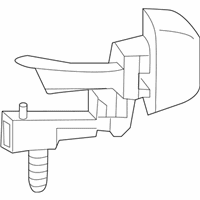 OEM Chevrolet Traverse License Lamp - 22788117