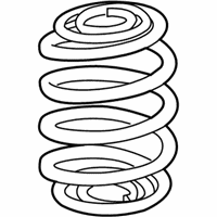 OEM Buick Cascada Coil Spring - 13411115