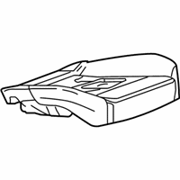 OEM Cadillac CTS Seat Cushion Pad - 23157418