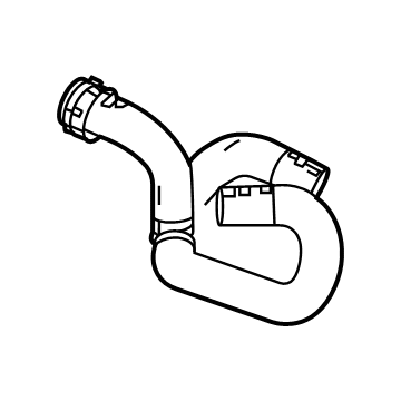 OEM Cadillac CT4 Heater Hose - 84697656