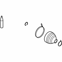 OEM Nissan Versa Repair Kit - Dust Boot, Inner - C9741-EL10A