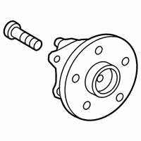 OEM Toyota RAV4 Rear Hub & Bearing Assembly - 42450-0R030