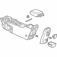 OEM 2019 Buick Cascada Console Assembly - 39058842