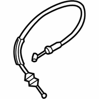 OEM 2017 Cadillac CT6 Lock Cable - 23319258