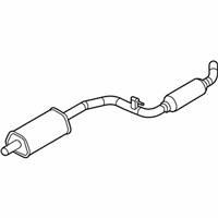 OEM 2016 Ford Focus Center Muffler - BV6Z-5230-C