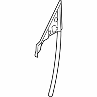 OEM 2015 BMW 435i Gran Coupe Seal, Mirror Foot, Outer Left - 51-33-7-310-193