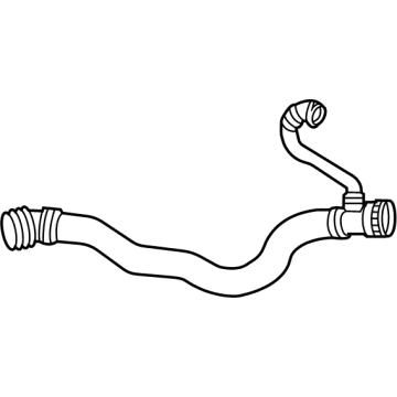 OEM BMW X3 HOSE, RADIATOR-ENGINE - 17-12-9-797-615