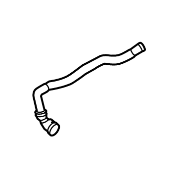 OEM 2020 BMW X3 COOLANT RETURN LINE INTAKE S - 17-12-9-894-756