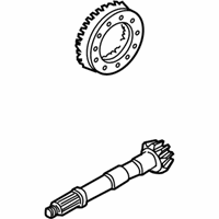 OEM 2012 Nissan Pathfinder Gear Set-Final Drive - 38100-ZE18A