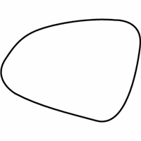 OEM Buick Regal Mirror Glass - 23125819