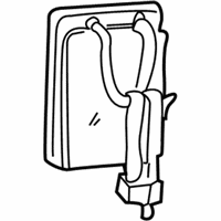 OEM 2004 Cadillac Escalade Evaporator, Auxiliary A/C - 12477713