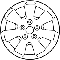 OEM Hyundai Elantra Wheel Hub Cap Cover - 52960-2H000