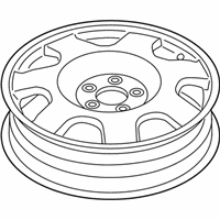 OEM 2022 Ford Mustang Wheel - KR3Z-1007-U