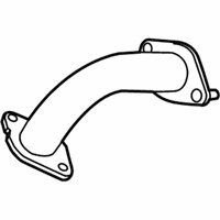 OEM 2017 Ford Fiesta Front Pipe - AV2Z-5246-A